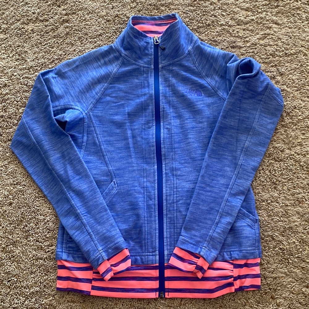 The north face work out light full zip jacket